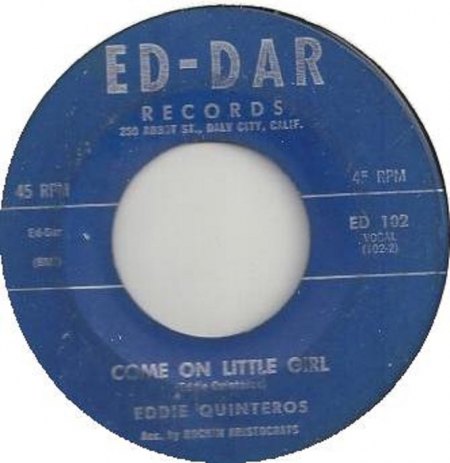 Eddie Quinteros - Come On Little Girl.jpg