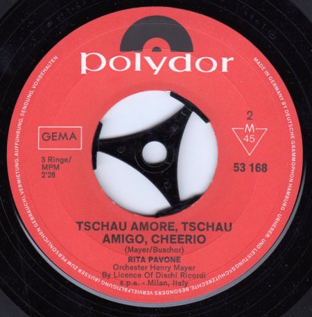 RITA PAVONE - Tschau, Amigo, Tschau Amore, Cheerio -B-.jpg