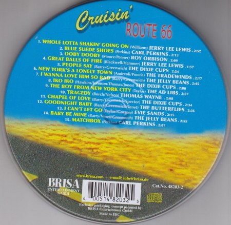 k-Crusin´ CD Dose- Titelliste 001.jpg