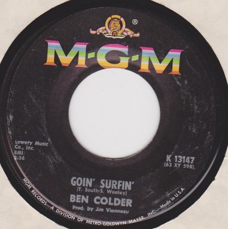 k-Ben Colder - Goin´ Surfin´ Label 001.jpg