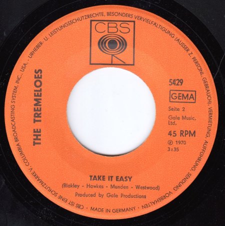 TREMELOES - Take it easy -B-.jpg