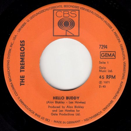 TREMELOES - Hello Buddy -A-.jpg