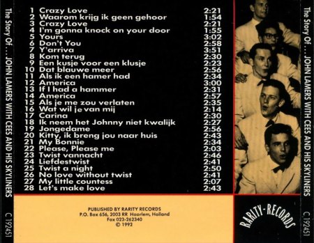 JOHN LAMERS with Cees and the Skyliners