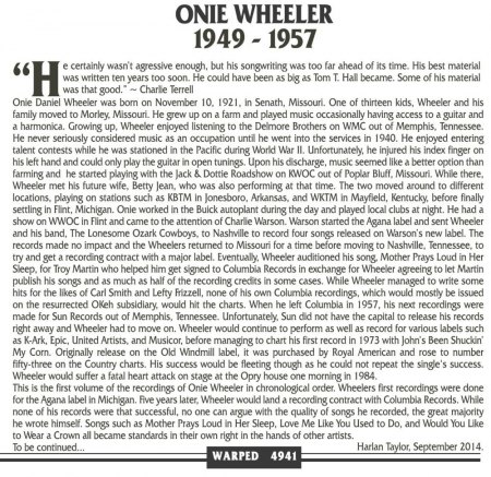 ONIE WHEELER
