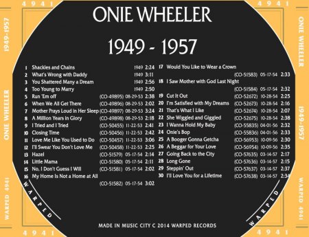 ONIE WHEELER