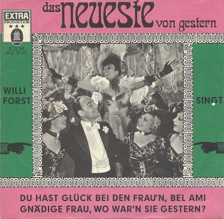 das NEUESTE von gestern - Serie bei ELECTROLA