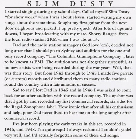 SLIM DUSTY