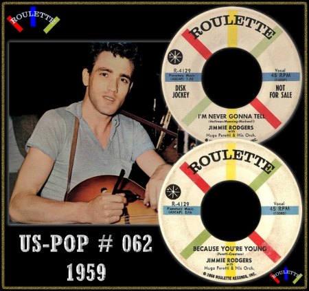 JIMMIE RODGERS - BECAUSE YOU'RE YOUNG