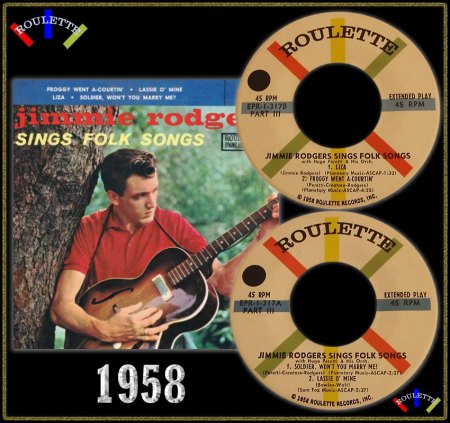 JIMMIE RODGERS ROULETTE EP EPR-I-317 PART III