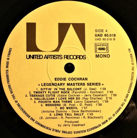 Eddie Cochran Legendary Masters Series