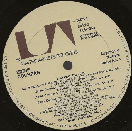 Eddie Cochran Legendary Masters Series