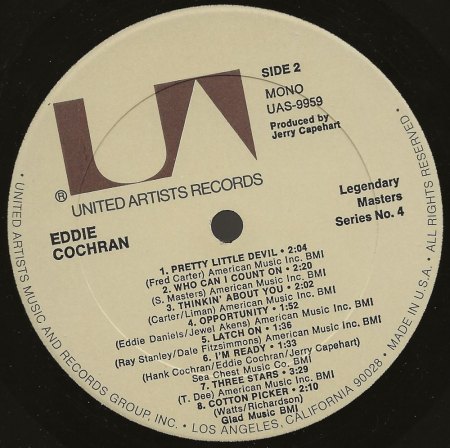 Eddie Cochran Legendary Masters Series