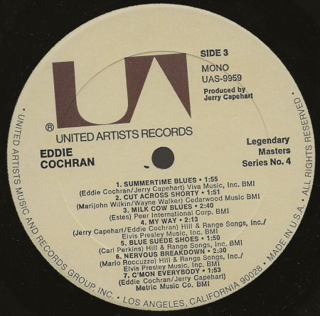 Eddie Cochran Legendary Masters Series