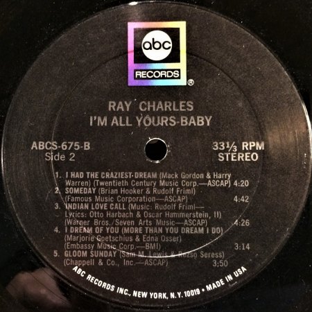 RAY CHARLES - LPs
