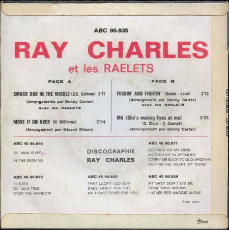 RAY CHARLES - EP's