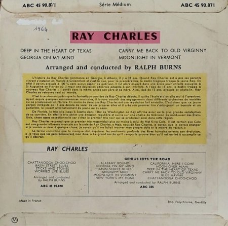 RAY CHARLES - EP's