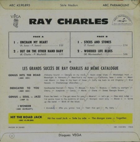 RAY CHARLES - EP's