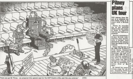 Gene Pitney Comic-Story