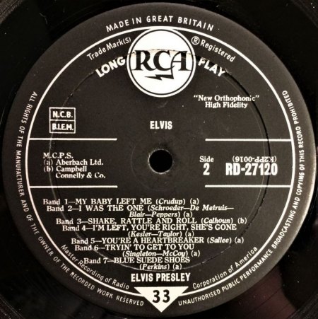 Elvis Preslay LPM-1990-c