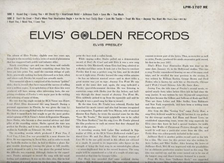ELVIS - Golden Records Vol.1 - LPM 1707 plus