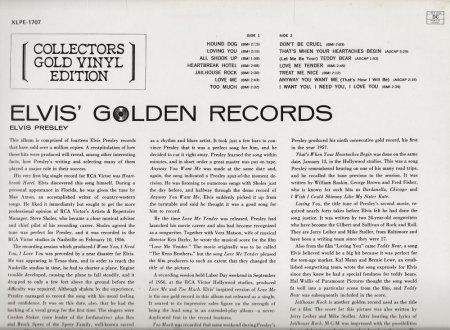 ELVIS - Golden Records Vol.1 - LPM 1707 plus
