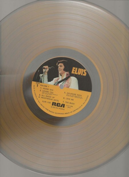 ELVIS - Golden Records Vol.1 - LPM 1707 plus