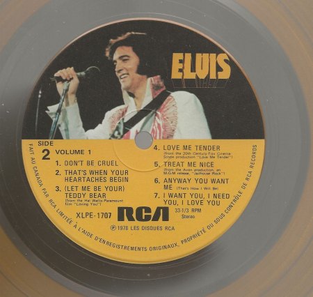 ELVIS - Golden Records Vol.1 - LPM 1707 plus