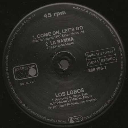RITCHIE VALENS - Coverversionen seiner Songs