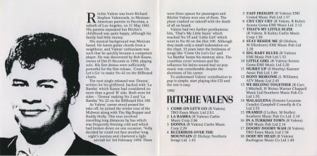 RITCHIE VALENS CD's
