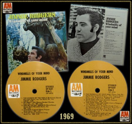 JIMMIE RODGERS A&M LP SP-4187