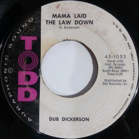 DUB DICKERSON