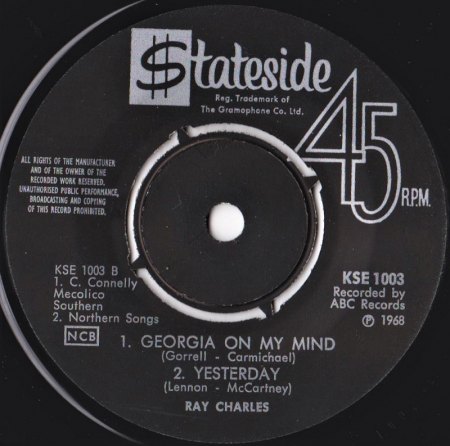 RAY CHARLES - EP's