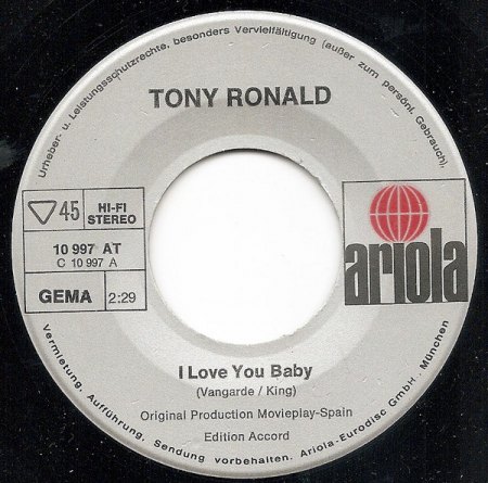 TONY RONALD