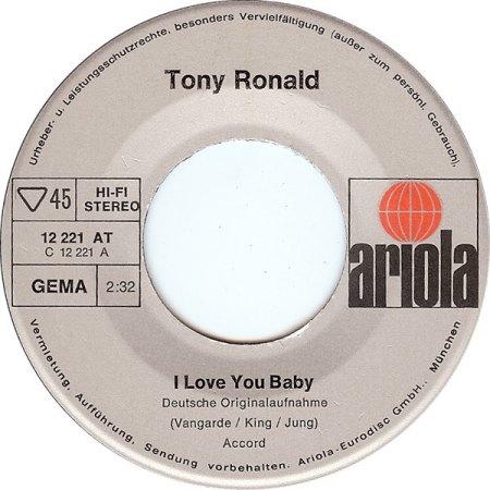 TONY RONALD