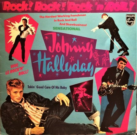 JOHNNY HALLYDAY - französische und deutsche VÖ