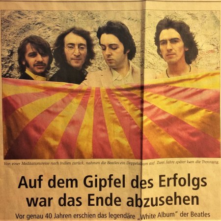 BEATLES - White Album Deutsche Apple Varianten