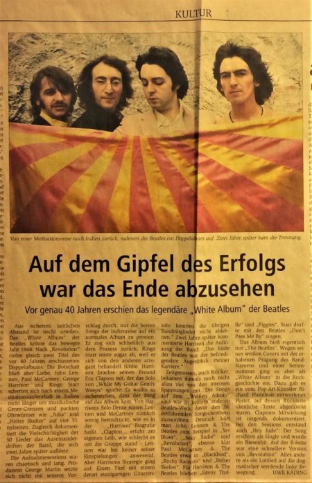 BEATLES - White Album Deutsche Apple Varianten