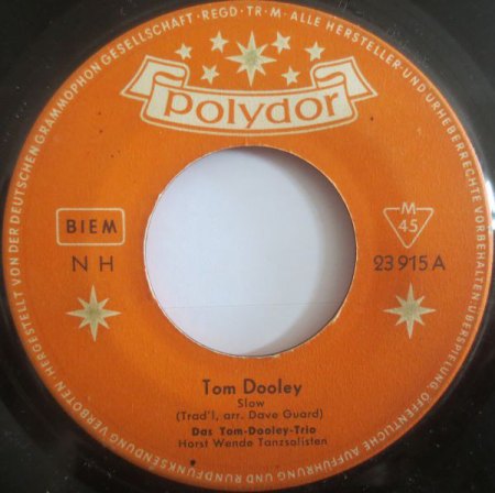 Tom Dooley - Song