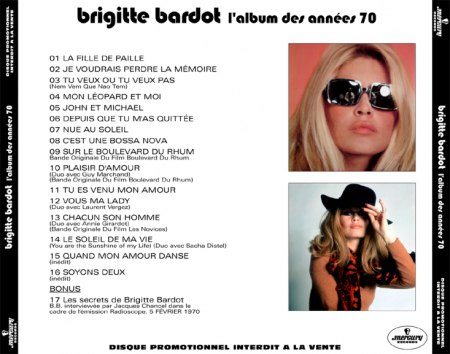 BRIGITTE BARDOT