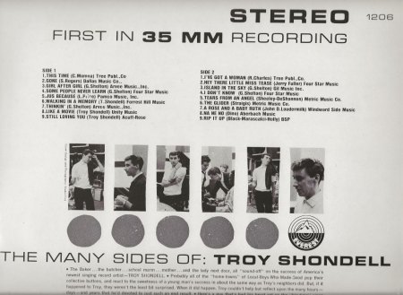 Aus GARY SHELTON wurde TROY SHONDELL