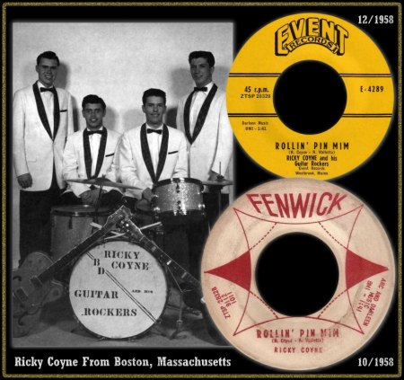 RICKY COYNE & HIS GUITAR ROCKERS - ROLLIN' PIN MIM