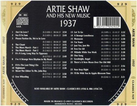 ARTIE SHAW