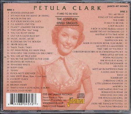 PETULA CLARK - Internationale Aufnahmen