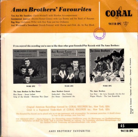 AMES BROTHERS