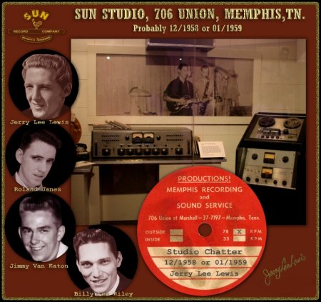 JERRY LEE LEWIS - STUDIO CHATTER 1958-1959