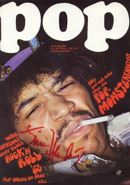 JIMI HENDRIX - Autogramme