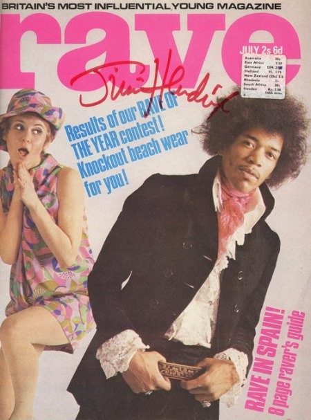 JIMI HENDRIX - Autogramme