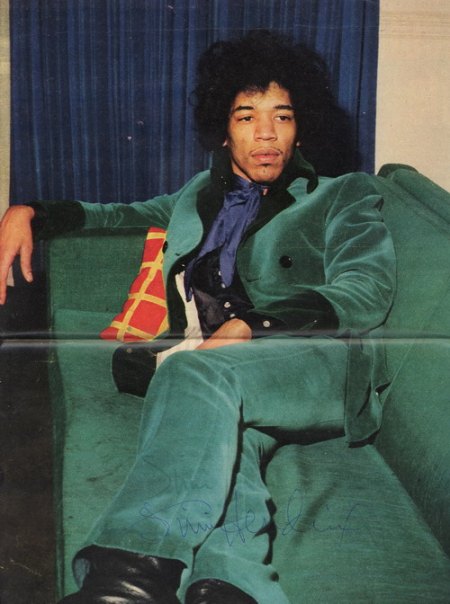JIMI HENDRIX - Autogramme