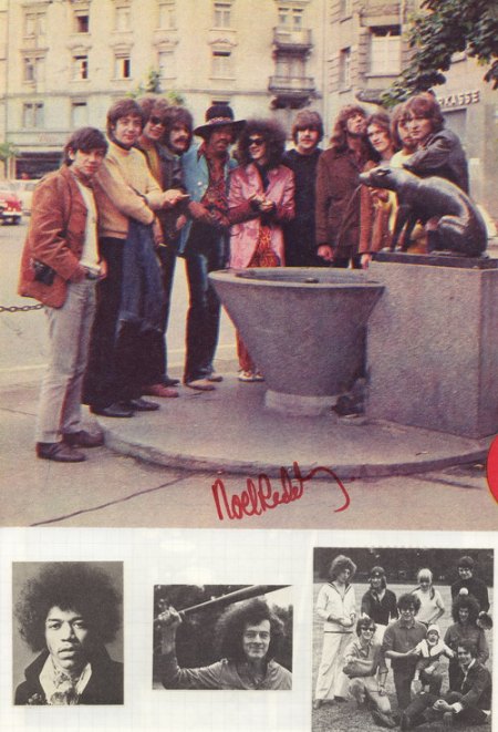 JIMI HENDRIX - Autogramme