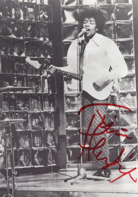 JIMI HENDRIX - Autogramme